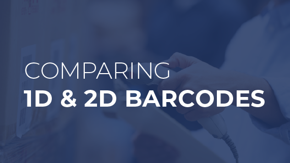 Comparing 1D and 2D Barcodes